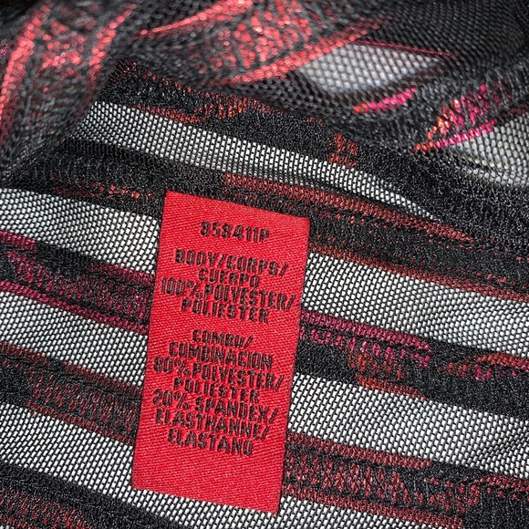 JS Collections multicolored sheer jacket flared sleeve zip elegant evening sz10P - Picture 9 of 9